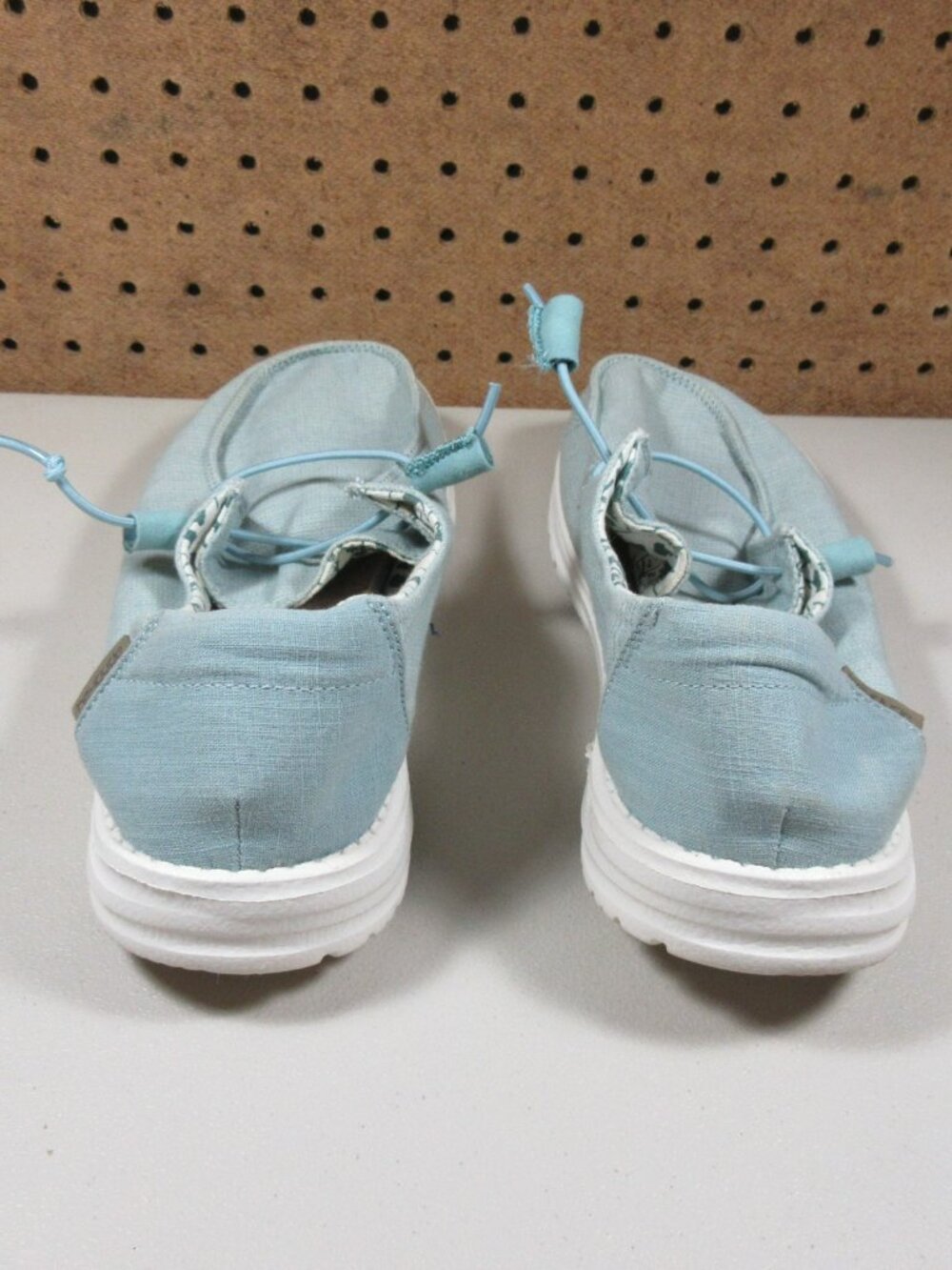 hey dude womens blue Azur Wendy chambray shoes 9 M - Picture 3 of 6